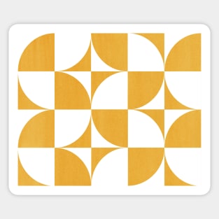 Quadrants (Yellow) Sticker